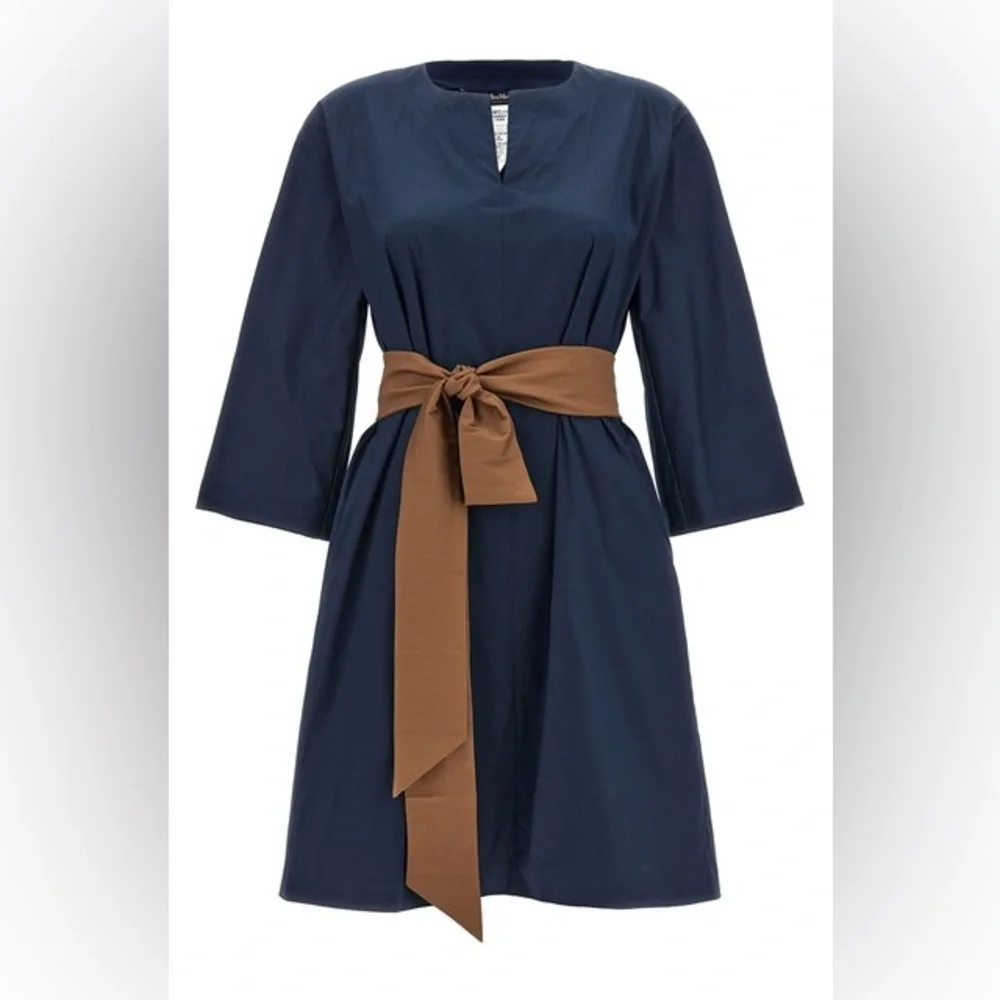 NWT ‘S Max Mara Cotton Blend Dress Size: Various Spring/Summer - Picture 1 of 5